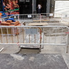Hormigonado de zanja de la calzada