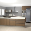 Imagen 3D de la cocina