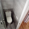 inodoro baño gris