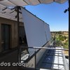 Instalacion de 4 pergolas aluminio 80 x 40 y 5 toldos cofre portada motorizados