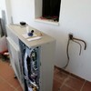 Instalacion de aire acondicionado, equipo exterior