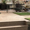 instalacion de cerámica y escalera de granito