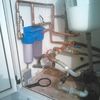Instalación de filtro de agua