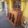 Instalacion de ventanas imitacion madera