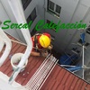 Instalación en patio.