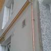 Instalación gas en fachada
