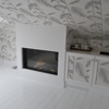 INTEGRACIÓN CHIMENEA Y MUEBLE ATICO