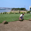 Jardín particular en la costa. Espacio, intimidad y vistas