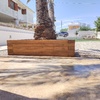 Jardinera de traviesas