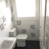 juego de baldosas imitación hidrahúlico en baño