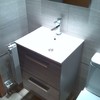 Lavabo suspendido.