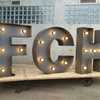 Letras gigantes para eventos