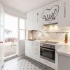 Letrero en la cocina