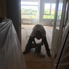Lijado de madera y colocación de tablillas 