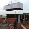 Llegada a la obra del SwimSpa.