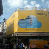 lona en andamio en sevilla