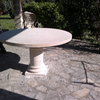 Mesa con pie