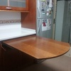 Mesa desplegada sin patas