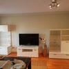 mueble de wengue lacado en blanco