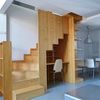 Mueble en la escalera