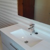 Mueble lavabo lacado blanco 90 cm