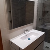 Dos Muebles de Baño, Espejos y Mampara