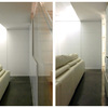 Muebles de sótano abiertos y cerrados