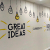 Mural decorativo para oficina