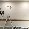 Mural decorativo para oficina