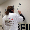 Mural decorativo para oficina