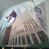 Mural pintado en la sede Sony, Madrid