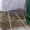 Muro de hormigón.