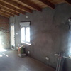 Muro, tejado, ventanas y puerta nuevas.
