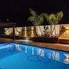 muro y piscina