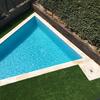 Obra de piscina Irregular