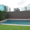 Obra de piscina terminada