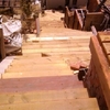 Obra de tarima exterior