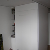 panelados que forman habitacion y cama oculta