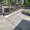 Paso de coches y parking exterior