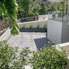 Paso de coches y parking exterior