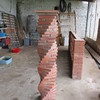 Perspectiva de columna salomónica