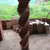 Perspectiva de columna salomónica