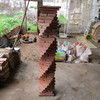 Perspectiva de columna salomónica