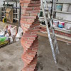 Perspectiva de columna salomónica