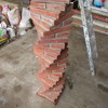 Perspectiva de columna salomónica