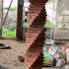 Perspectiva de columna salomónica