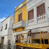 Pintura exterior de fachada reparación de superficies