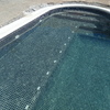 Piscina en funcionamiento.
