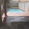 Preparación de exterior de piscina