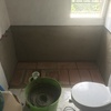 preparacion de paredes y cama de apoyo